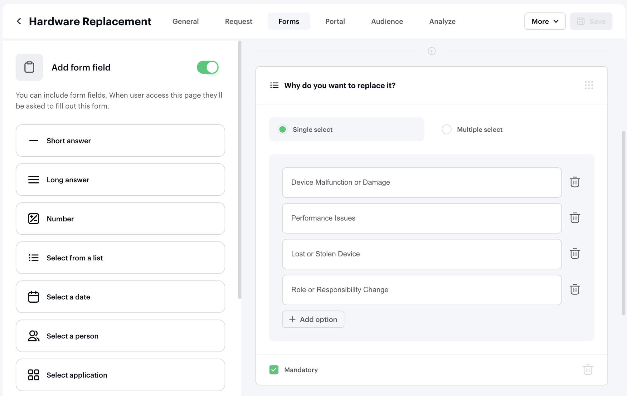 How to use form responses to trigger workflows
